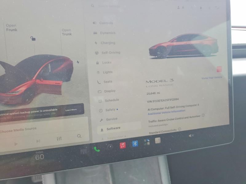 Aukcja sprzedaży 2025 Tesla Model 3, vin: 5YJ3E1EA2SF912994, numer aukcji: 59529636