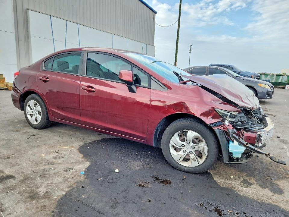 Продажа на аукционе авто 2013 Honda Civic, vin: 19XFB2F52DE096780, номер лота: 59625396