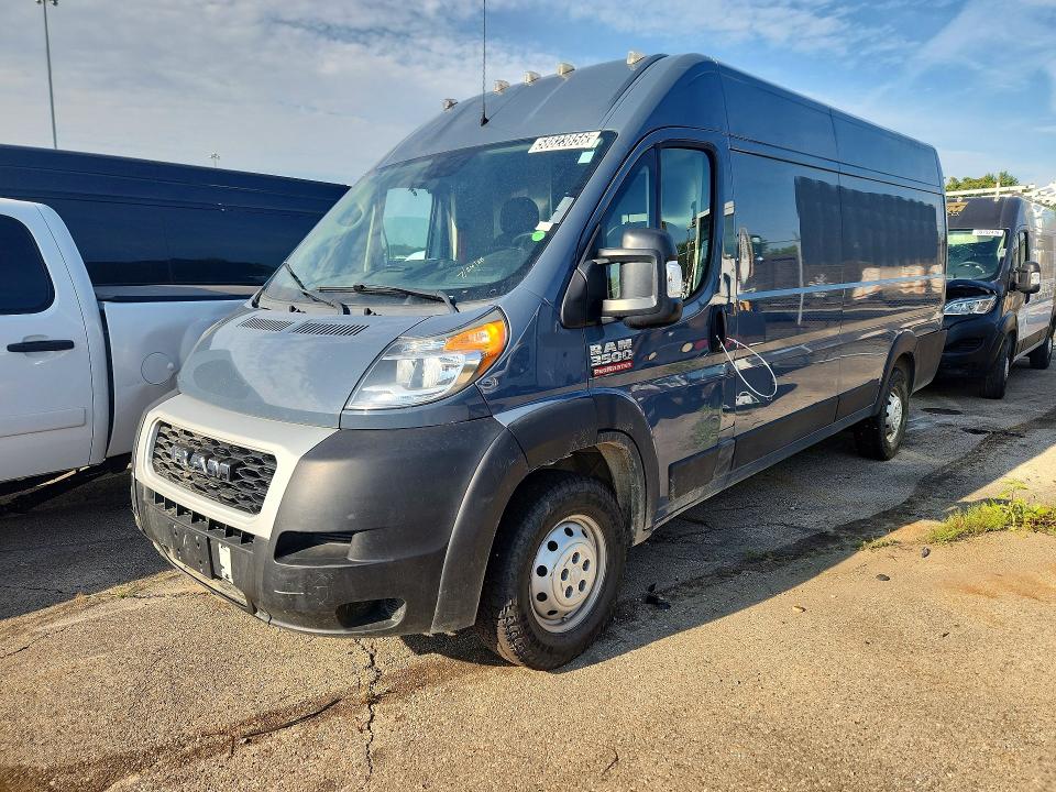 Продаж на аукціоні авто 2021 Ram Promaster 3500, vin: 3C6MRVJG8ME536618, номер лоту: 58823856