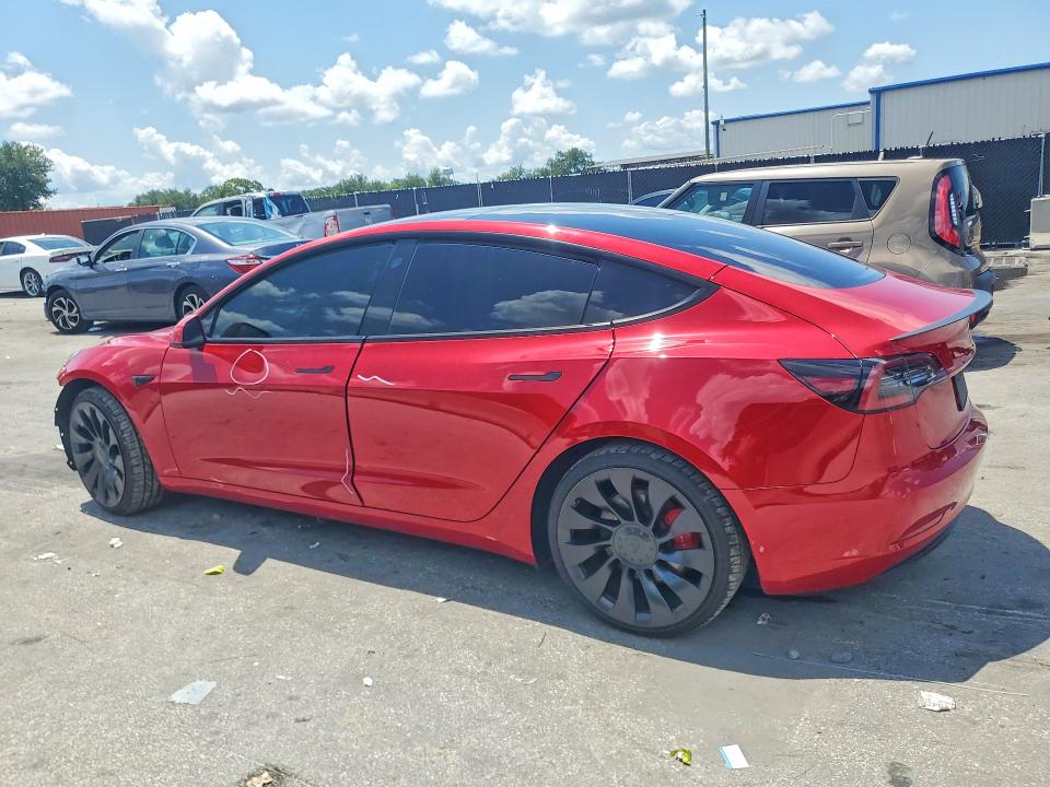 2023 Tesla Model 3 მანქანა იყიდება აუქციონზე, vin: 5YJ3E1EC4PF399692, აუქციონის ნომერი: 59854876