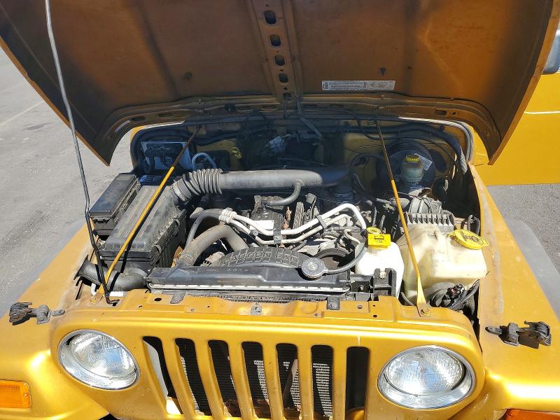 62975276 :رقم المزاد ، 1J4FA49S53P308354 vin ، 2003 Jeep Wrangler / Tj مزاد بيع