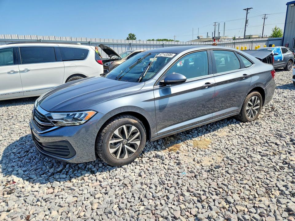 2022 Volkswagen Jetta მანქანა იყიდება აუქციონზე, vin: 3VWCM7BU2NM025381, აუქციონის ნომერი: 62143506
