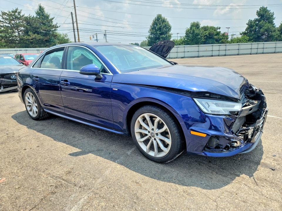 Продаж на аукціоні авто 2019 Audi A4, vin: WAUENAF49KN005854, номер лоту: 59403866