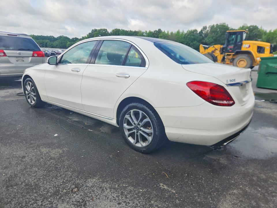 2018 Mercedes-benz C მანქანა იყიდება აუქციონზე, vin: WDDWF4KB1JR409464, აუქციონის ნომერი: 61724556
