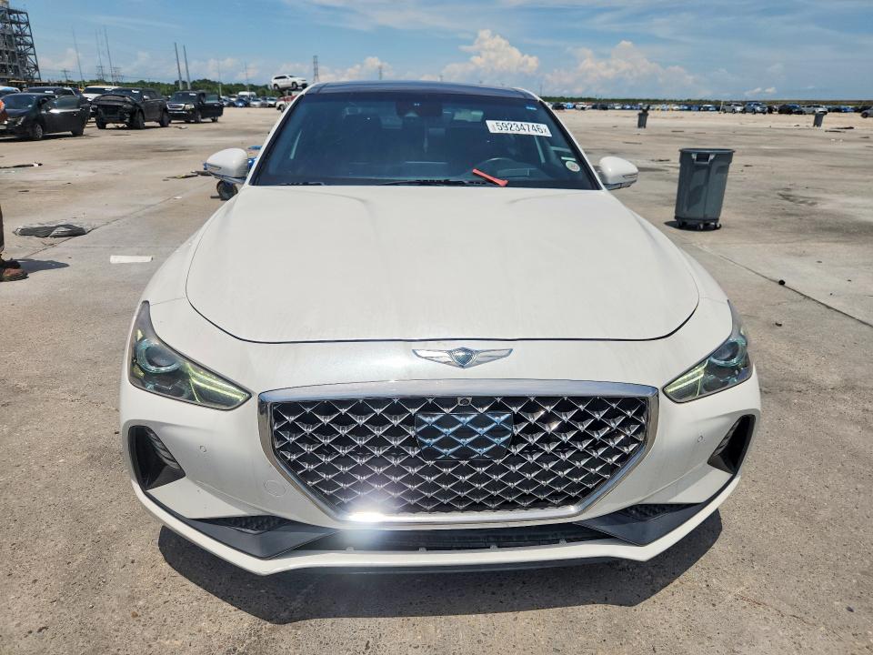 2020 Genesis G70 მანქანა იყიდება აუქციონზე, vin: KMTG34LE9LU053590, აუქციონის ნომერი: 59234746