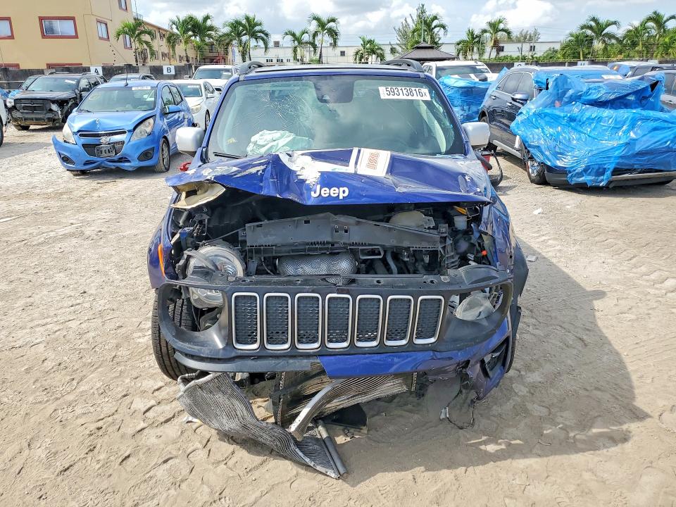 2021 Jeep Renegade მანქანა იყიდება აუქციონზე, vin: ZACNJCBB7MPM43262, აუქციონის ნომერი: 59313816