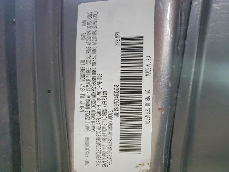 Aukcja sprzedaży 2008 Subaru Outback, vin: 4S4BP60C487335648, numer aukcji: 60948916