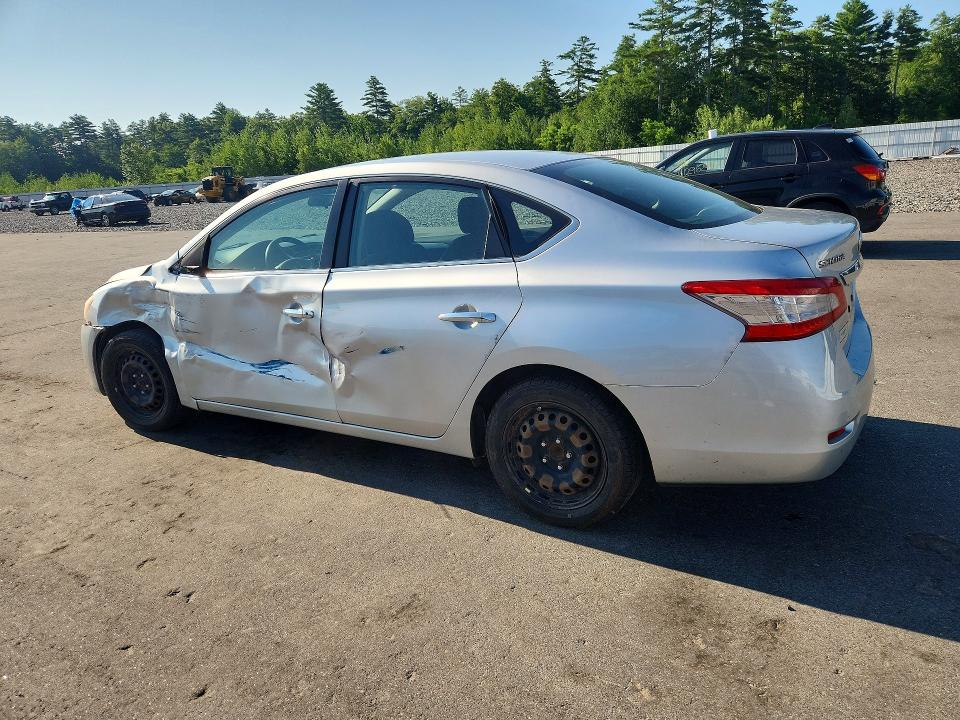 60709866 :رقم المزاد ، 3N1AB7AP8FY369497 vin ، 2015 Nissan Sentra مزاد بيع