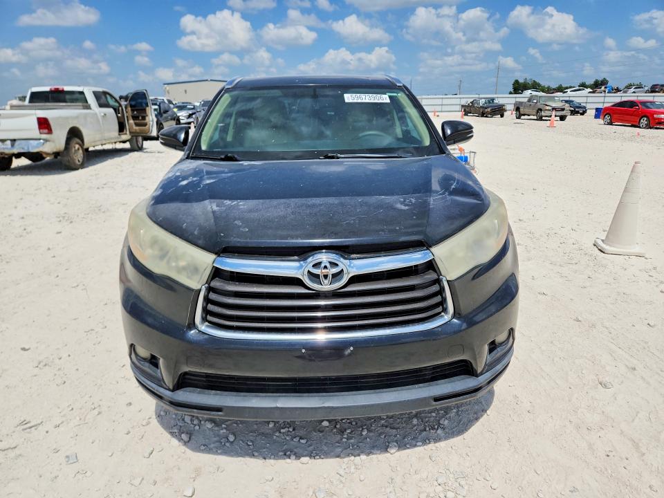 Aukcja sprzedaży 2014 Toyota Highlander, vin: 5TDKKRFH4ES035018, numer aukcji: 59673906
