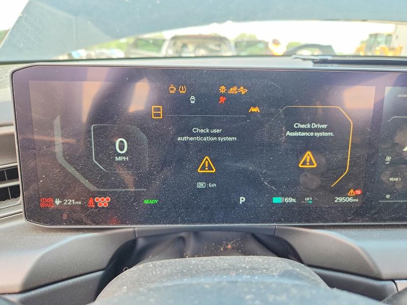 2024 Kia Ev9 მანქანა იყიდება აუქციონზე, vin: KNDAFFS50R6022489, აუქციონის ნომერი: 60492116
