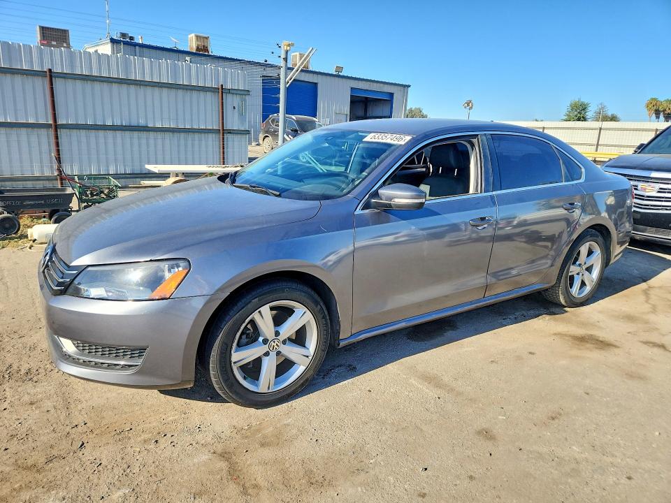 Auction sale of the 2013 Volkswagen Passat, vin: 1VWBP7A31DC067407, lot number: 63357496