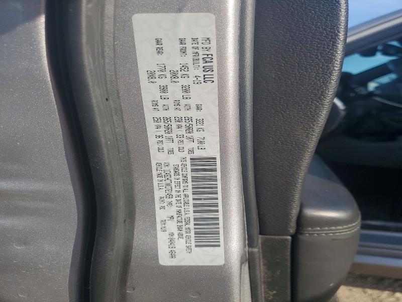 Aukcja sprzedaży 2019 Dodge Durango, vin: 1C4SDHCTXKC721459, numer aukcji: 61409206