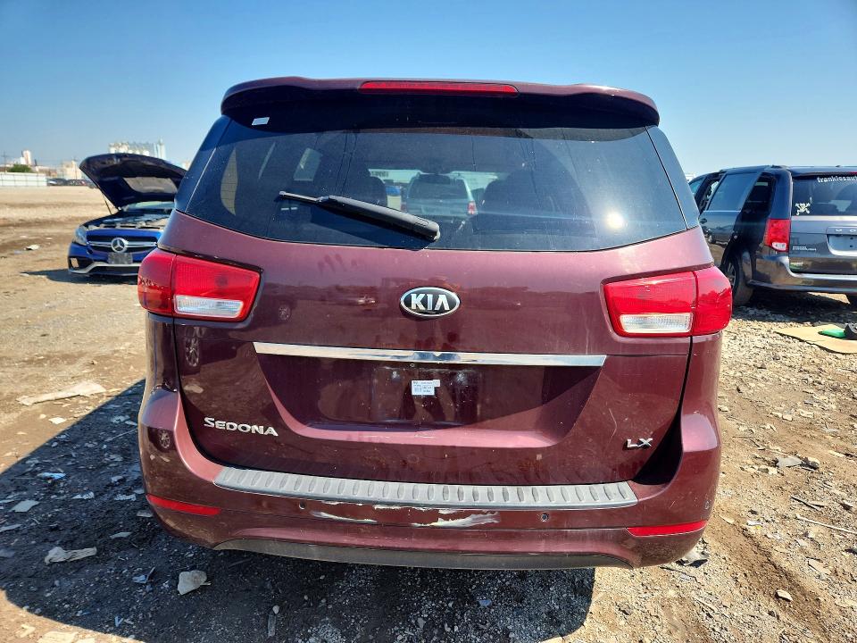 59874406 :رقم المزاد ، KNDMB5C15G6082795 vin ، 2016 Kia Sedona مزاد بيع