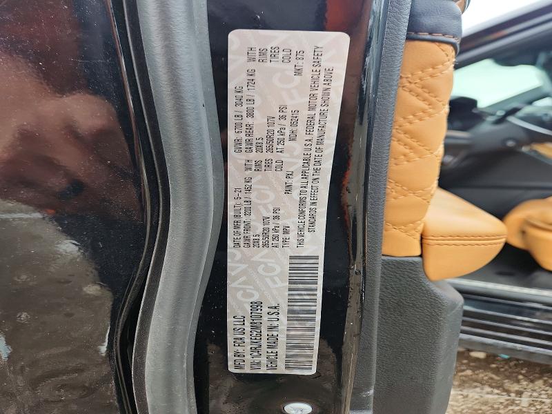 61947156 :رقم المزاد ، 1C4RJKEG2M8107998 vin ، 2021 Jeep Grand Cherokee مزاد بيع