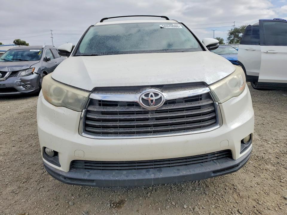 Aukcja sprzedaży 2015 Toyota Highlander, vin: 5TDKKRFHXFS079476, numer aukcji: 58849086