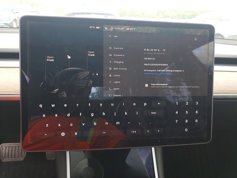 Aukcja sprzedaży 2018 Tesla Model 3, vin: 5YJ3E1EA5JF039014, numer aukcji: 60808386