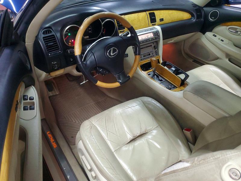2002 Lexus Sc მანქანა იყიდება აუქციონზე, vin: JTHFN48YX20034560, აუქციონის ნომერი: 59652776