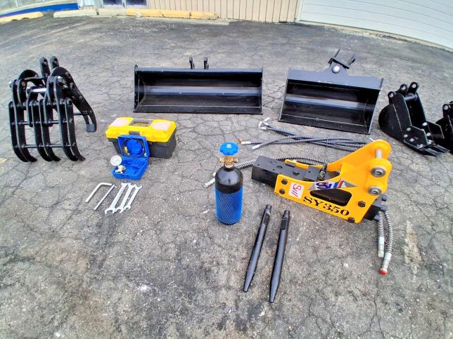 63097736 :رقم المزاد ، 38913490 vin ، 2026 Others 2026 Mini Excavator Attachment مزاد بيع