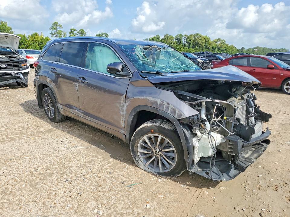 Продажа на аукционе авто 2018 Toyota Highlander, vin: 5TDJZRFHXJS525691, номер лота: 61028766