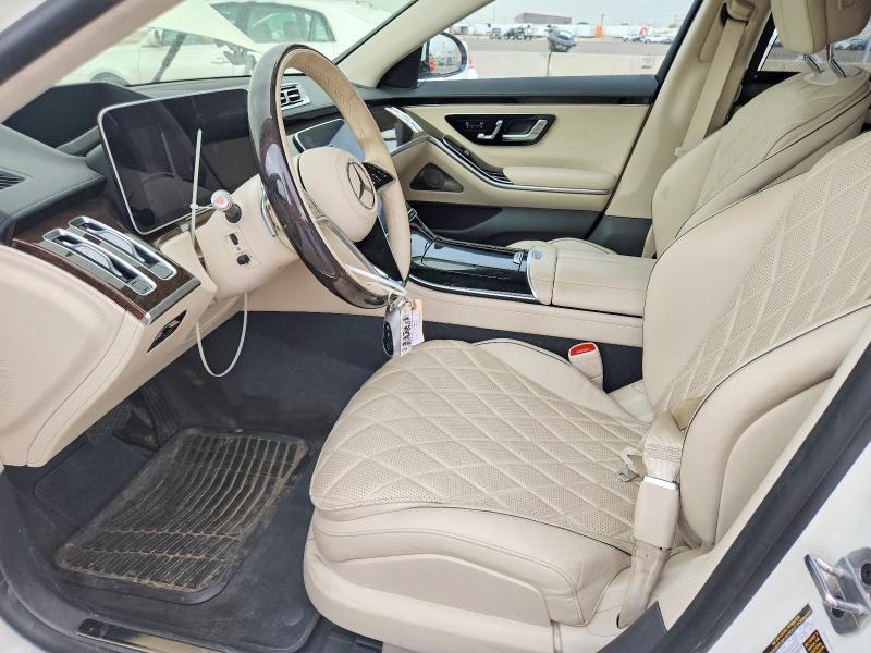 2022 Mercedes-benz S მანქანა იყიდება აუქციონზე, vin: W1K6G7GB7NA139801, აუქციონის ნომერი: 62527216