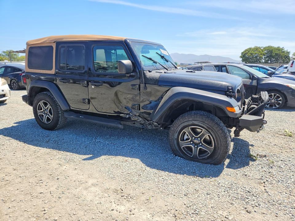 Aukcja sprzedaży 2020 Jeep Wrangler Unlimited, vin: 1C4HJXDG7LW274362, numer aukcji: 62245256