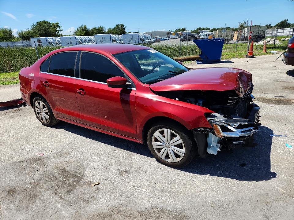 2017 Volkswagen Jetta მანქანა იყიდება აუქციონზე, vin: 3VW2B7AJ5HM396743, აუქციონის ნომერი: 62213666
