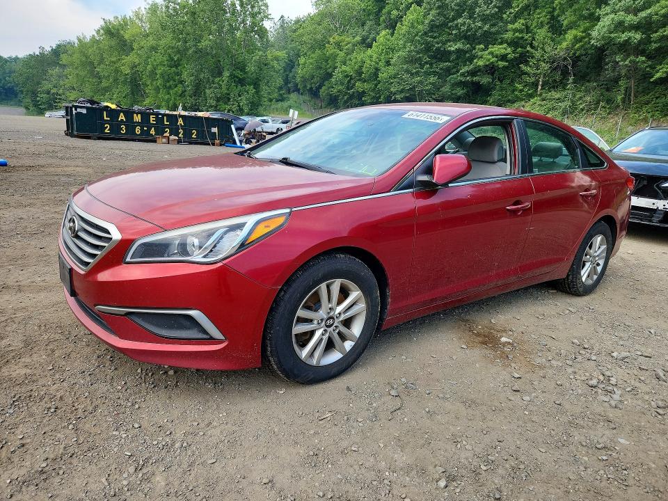 Продажа на аукционе авто 2016 Hyundai Sonata, vin: 5NPE24AF4GH355003, номер лота: 61411556