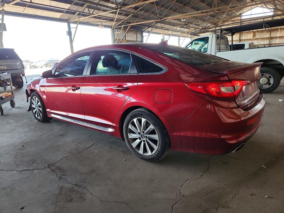 59892506 :رقم المزاد ، 5NPE34AF8FH119837 vin ، 2015 Hyundai Sonata مزاد بيع