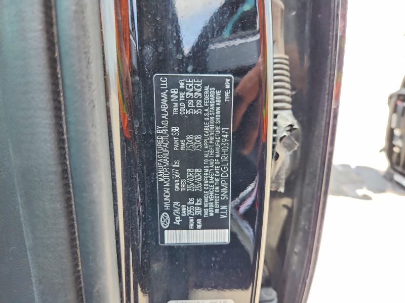 Aukcja sprzedaży 2024 Hyundai Santa Fe, vin: 5NMP1DGL1RH039471, numer aukcji: 61689556