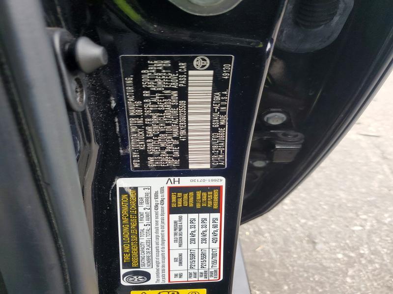 2016 Toyota Avalon მანქანა იყიდება აუქციონზე, vin: 4T1BK1EB3GU235509, აუქციონის ნომერი: 62938876