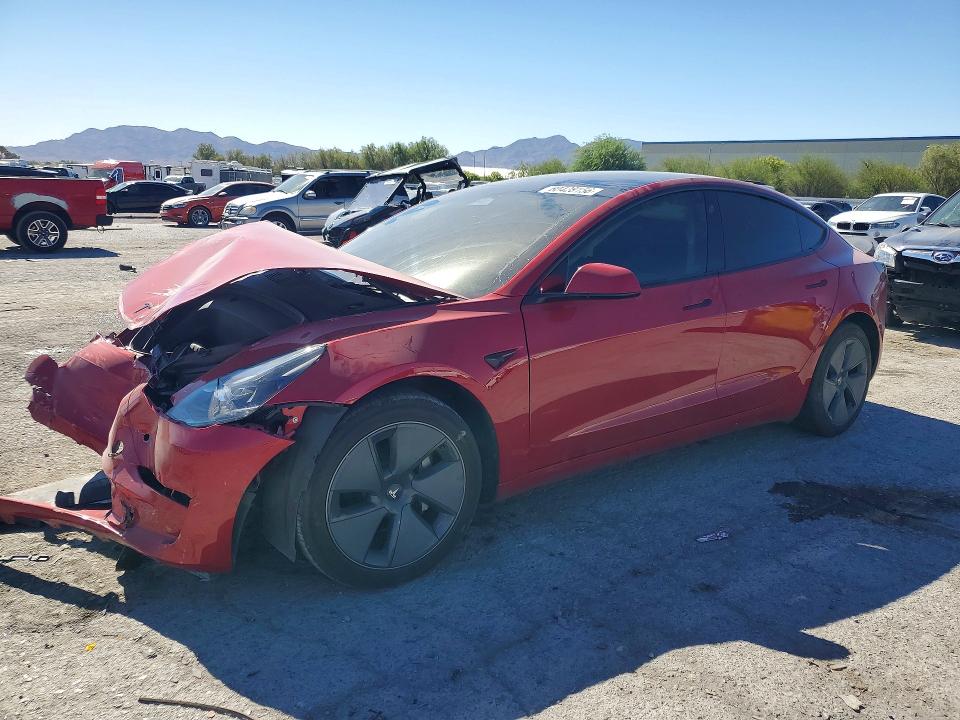 60428156 :رقم المزاد ، 5YJ3E1EAXPF500975 vin ، 2023 Tesla Model 3 مزاد بيع