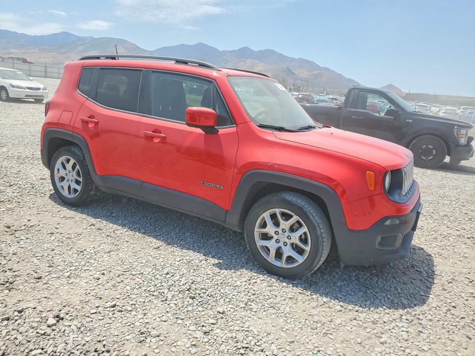Продаж на аукціоні авто 2018 Jeep Renegade, vin: ZACCJABB2JPH97362, номер лоту: 61344016