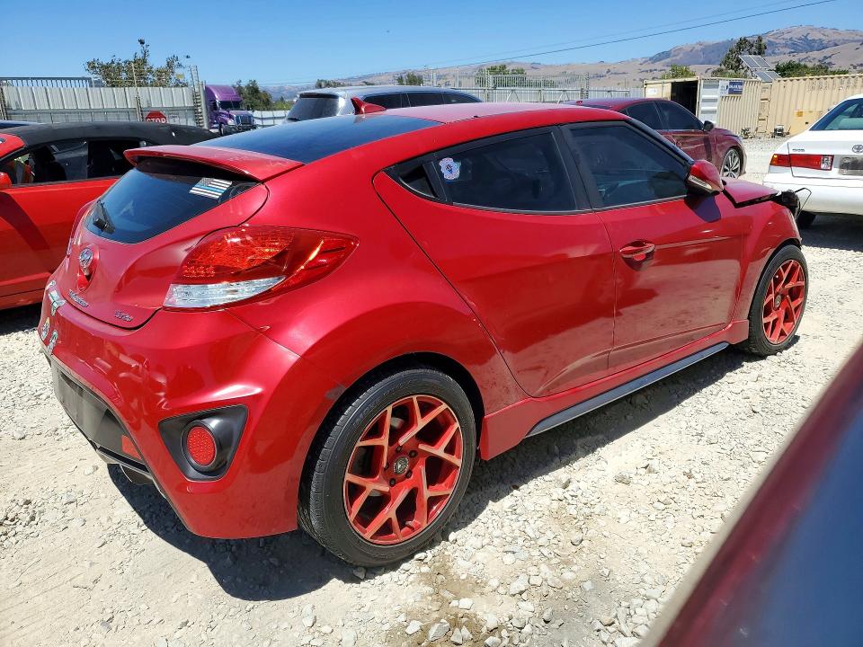 2015 Hyundai Veloster მანქანა იყიდება აუქციონზე, vin: KMHTC6AE0FU225968, აუქციონის ნომერი: 62462056