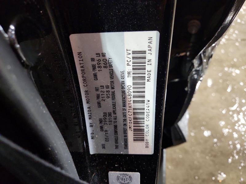 Aukcja sprzedaży 2019 Mazda Cx-3, vin: JM1DKFC71K1448090, numer aukcji: 59821946