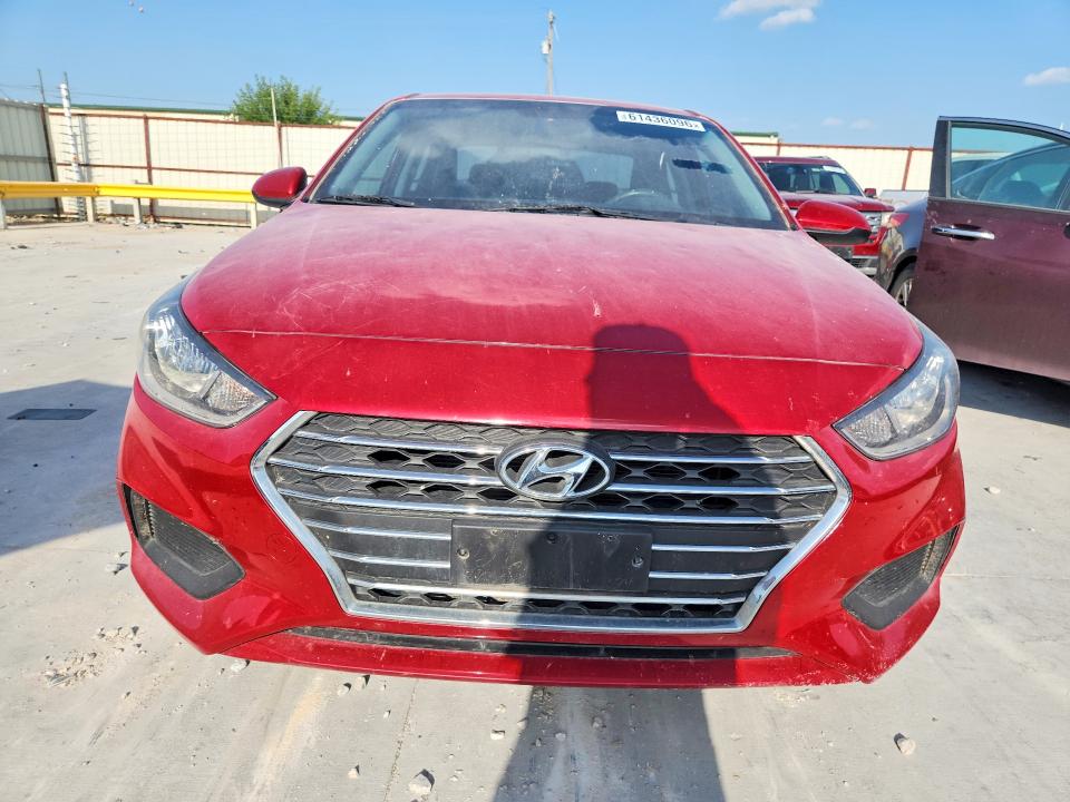 61436096 :رقم المزاد ، 3KPC24A69NE183219 vin ، 2022 Hyundai Accent مزاد بيع