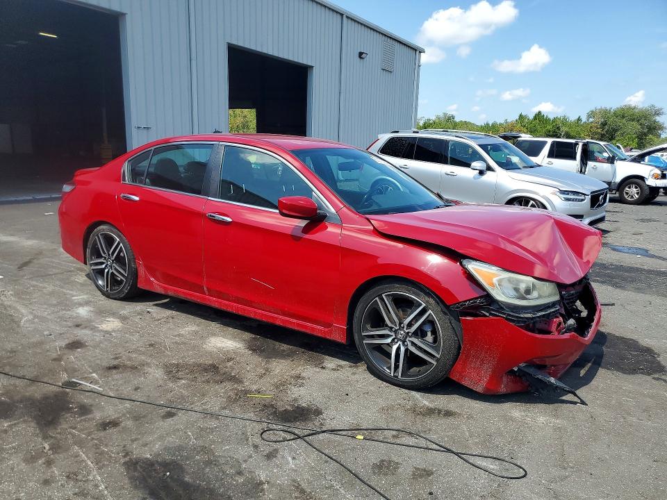 62273956 :رقم المزاد ، 1HGCR2F55GA096893 vin ، 2016 Honda Accord مزاد بيع