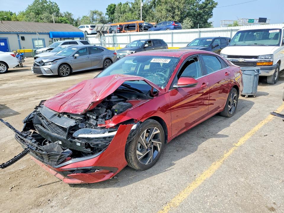2025 Hyundai Elantra მანქანა იყიდება აუქციონზე, vin: KMHLP4DG4SU005717, აუქციონის ნომერი: 62231136