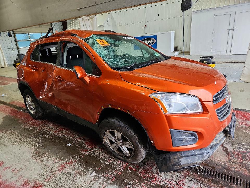 2015 Chevrolet Trax მანქანა იყიდება აუქციონზე, vin: KL7CJRSB2FB234762, აუქციონის ნომერი: 62810386