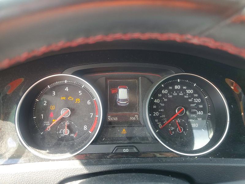 60293466 :رقم المزاد ، 3VW5T7AU3KM026726 vin ، 2019 Volkswagen Gti مزاد بيع