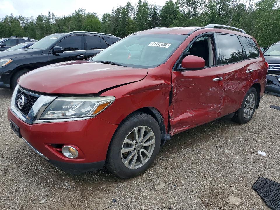 61745886 :رقم المزاد ، 5N1AR2MM4FC629685 vin ، 2015 Nissan Pathfinder مزاد بيع