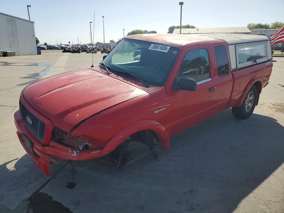 2005 Ford Ranger Super Cab მანქანა იყიდება აუქციონზე, vin: 1FTYR44U95PA46650, აუქციონის ნომერი: 59641606