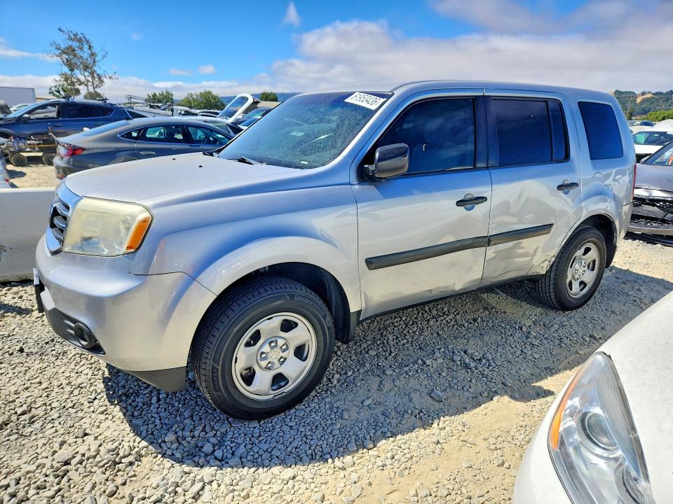 61953436 :رقم المزاد ، 5FNYF3H26CB032529 vin ، 2012 Honda Pilot مزاد بيع