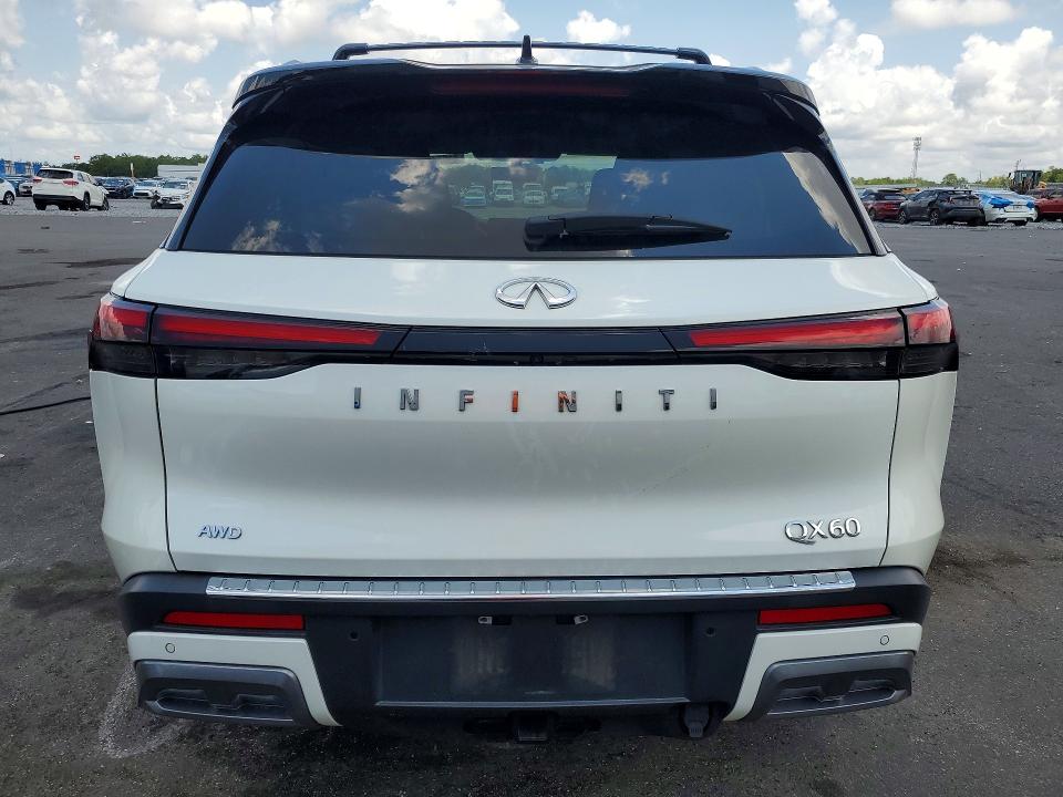 2024 Infiniti Qx60 მანქანა იყიდება აუქციონზე, vin: 5N1DL1HU2RC358052, აუქციონის ნომერი: 41634486