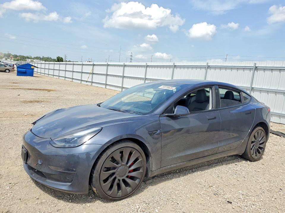 Продаж на аукціоні авто 2023 Tesla Model 3, vin: 5YJ3E1EC8PF604267, номер лоту: 59076626