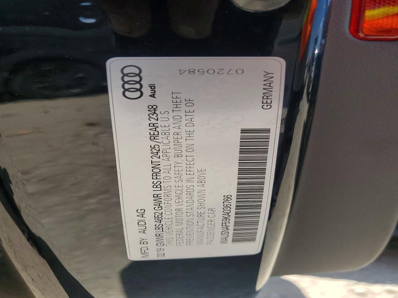 Продажа на аукционе авто 2019 Audi A5, vin: WAUSNAF59KA036766, номер лота: 60882366