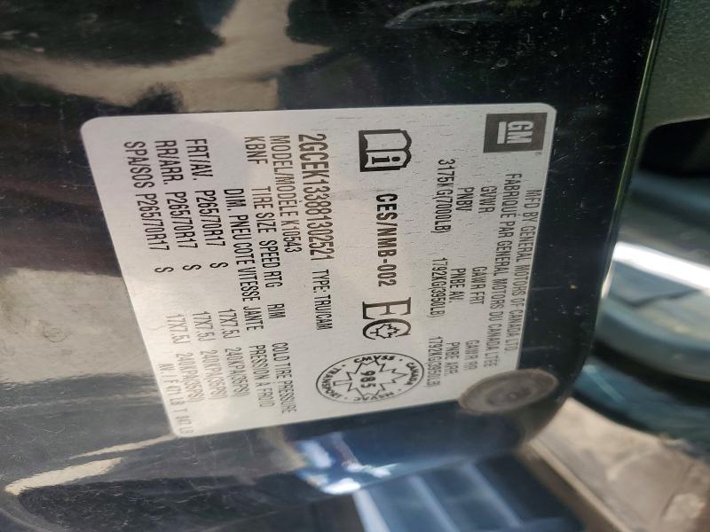 2008 Chevrolet Silverado მანქანა იყიდება აუქციონზე, vin: 2GCEK133881302521, აუქციონის ნომერი: 60276536