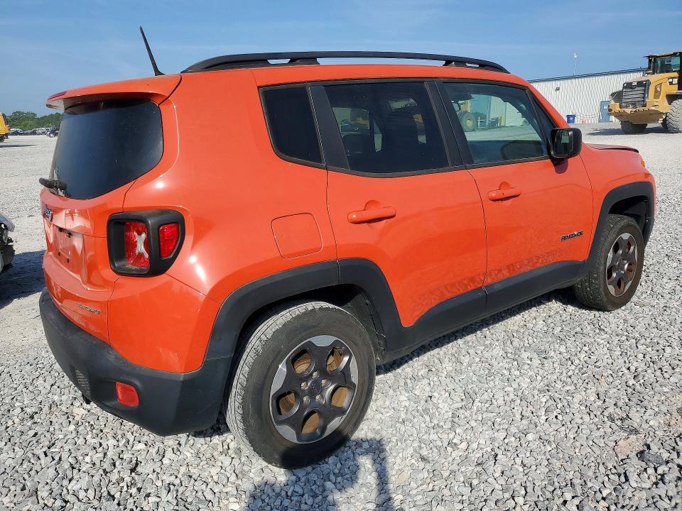59230036 :رقم المزاد ، ZACCJBAB2HPE94132 vin ، 2017 Jeep Renegade مزاد بيع