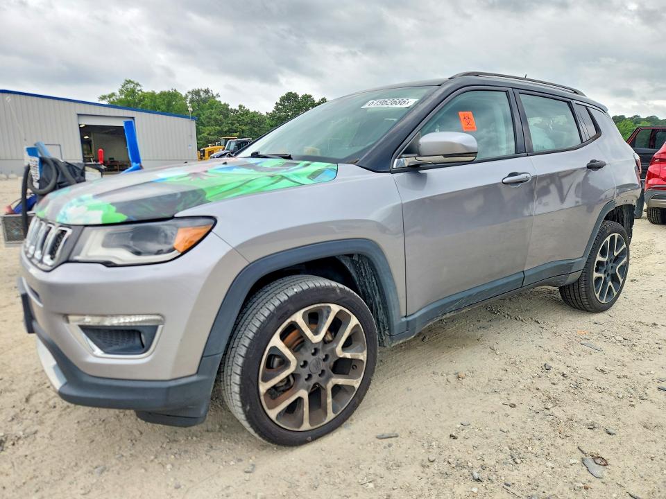 Продаж на аукціоні авто 2018 Jeep Compass, vin: 3C4NJDCB1JT100734, номер лоту: 61962686