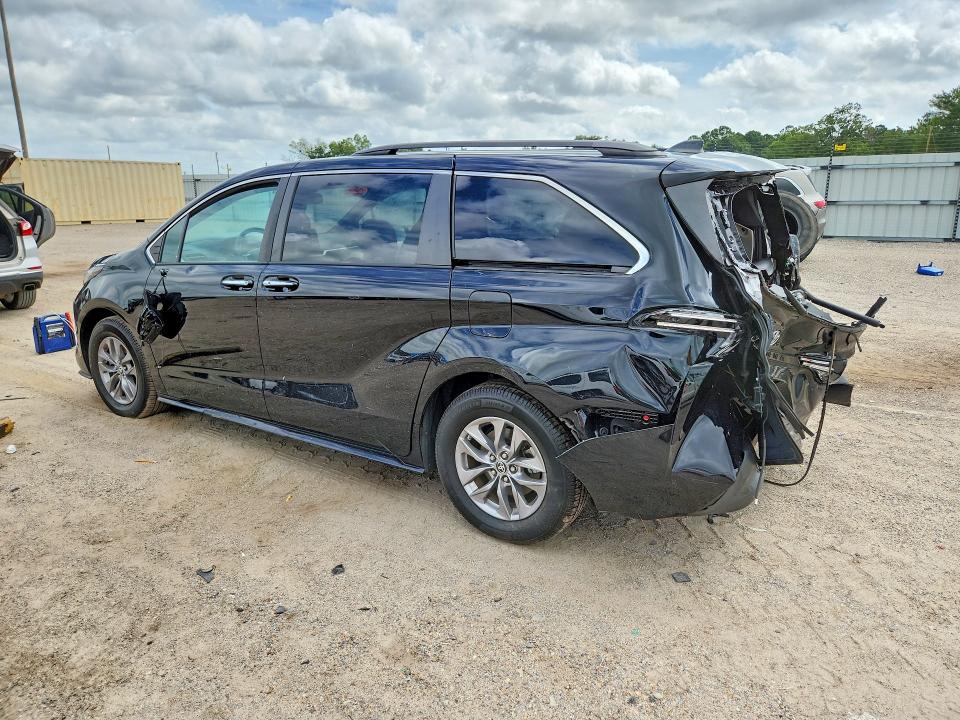 2022 Toyota Sienna მანქანა იყიდება აუქციონზე, vin: 5TDJRKEC9NS100837, აუქციონის ნომერი: 61365226