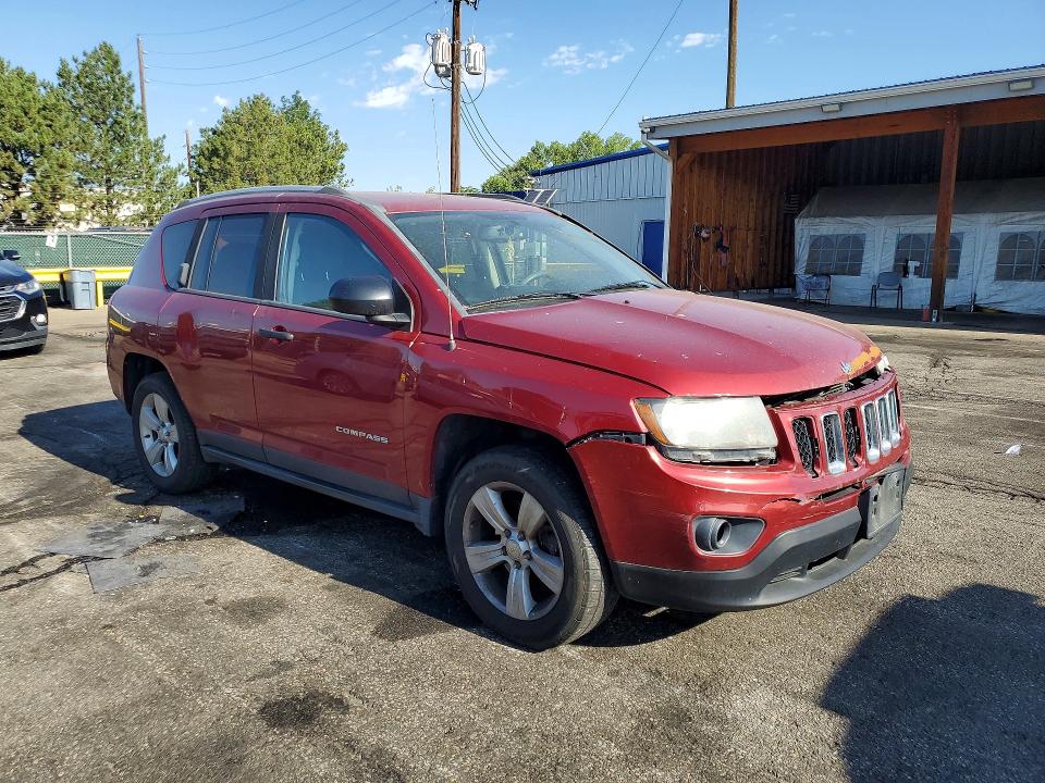 Продажа на аукционе авто 2016 Jeep Compass, vin: 1C4NJDBBXGD509752, номер лота: 62246556